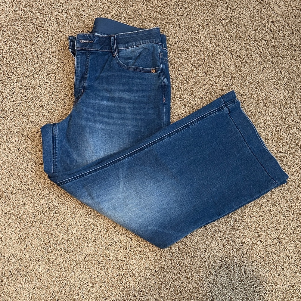 Democracy Medium Blue Wide Leg Jeans